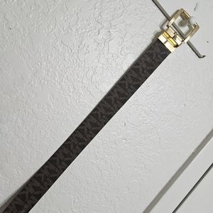 "Michael Kors" Brown Logo Belt